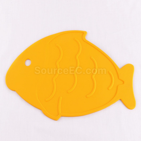 Customization Fish shaped silicone placemat Promotional Products