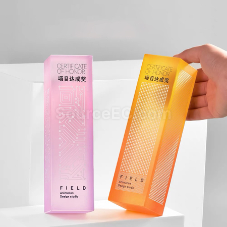 Customization Crystal Trophy Promotional Products