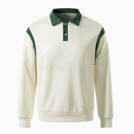 Customization Color blocked polo long sleeves Promotional Products