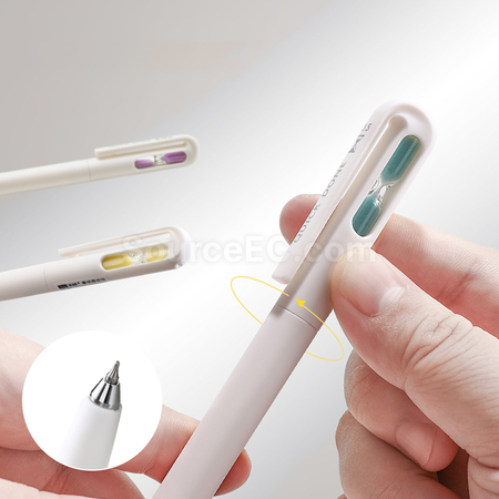 Customization Creative Hourglass Advertise Pen Promotional Products