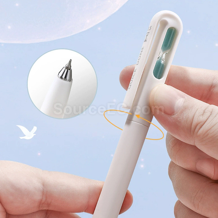 Customization Creative Hourglass Advertise Pen Promotional Products