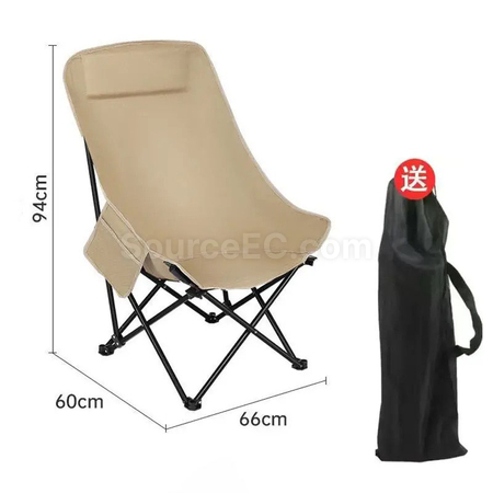 Customization High Back Camping Folding Chair Promotional Products