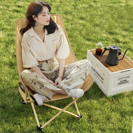 Customization High Back Camping Folding Chair Promotional Products