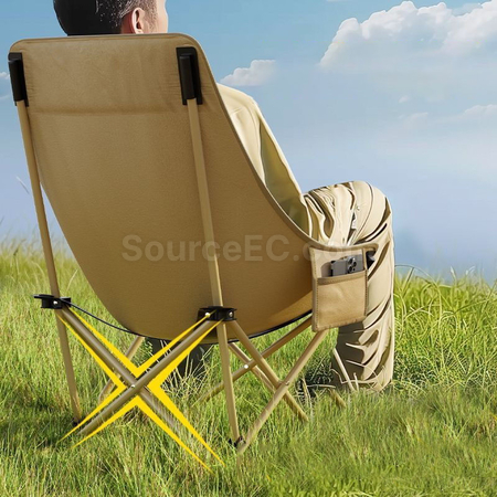Customization High Back Camping Folding Chair Promotional Products