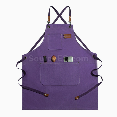 Customization Cross tied denim apron Promotional Products