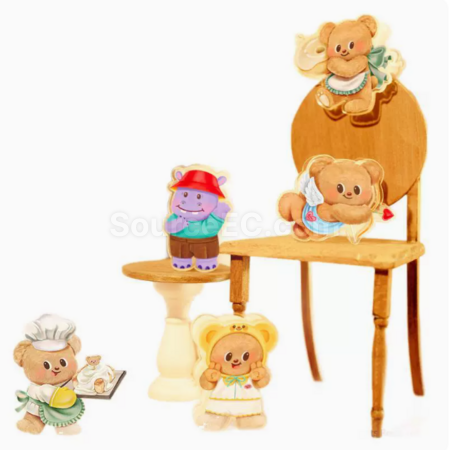 Customization Butter Bear Cartoon Clip Promotional Products