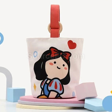 Customization Cotton Canvas Handheld Beverage Cup Bag Promotional Products