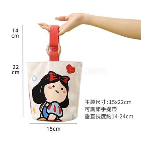 Customization Cotton Canvas Handheld Beverage Cup Bag Promotional Products
