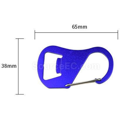 Customization Carabiner Bottle Opener Promotional Products