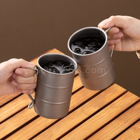 Customization 304 Stainless Steel Bamboo Cup Promotional Products