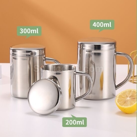 Customization 304 Stainless Steel Double Layer Mug Promotional Products