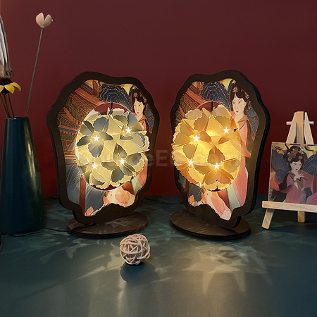 Customization Papercut Lamp with Romantic Scenery Promotional Products