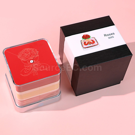 Customization 3D Rose Memo with Light Promotional Products