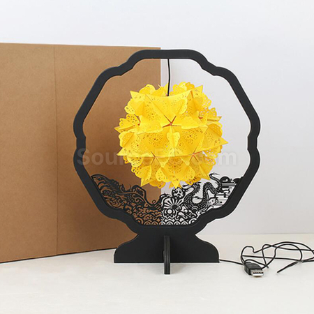Customization Papercut Lamp with Romantic Scenery Promotional Products