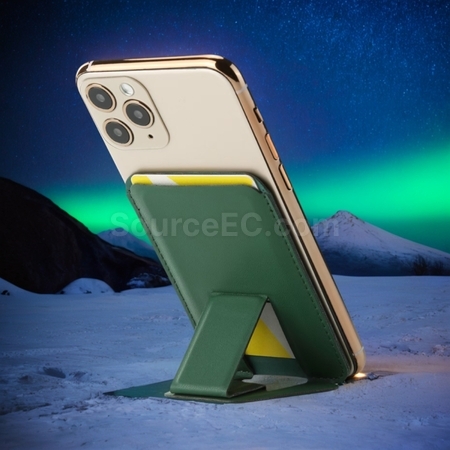 Customization Leather Card Case Phone Holder Promotional Products