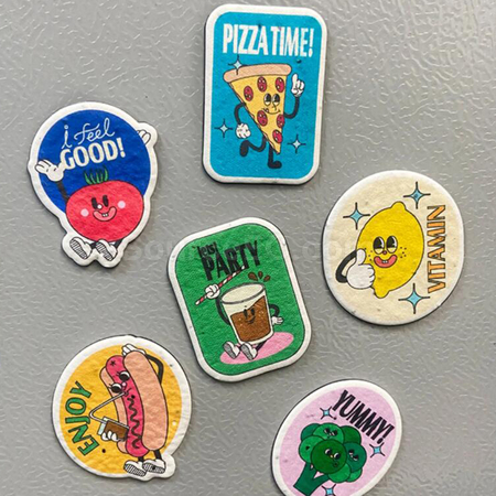 Customization Seed Paper Refrigerator Sticker Promotional Products