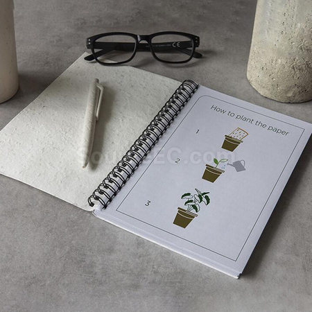 Customization Seed Paper Notebook Promotional Products