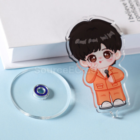 Customization Acrylic Rotating Human Figure Stand Promotional Products
