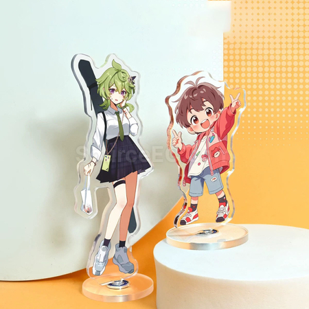 Customization Acrylic Rotating Human Figure Stand Promotional Products
