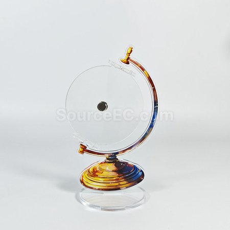 Customization Acrylic Badge Display Globe Stand Promotional Products