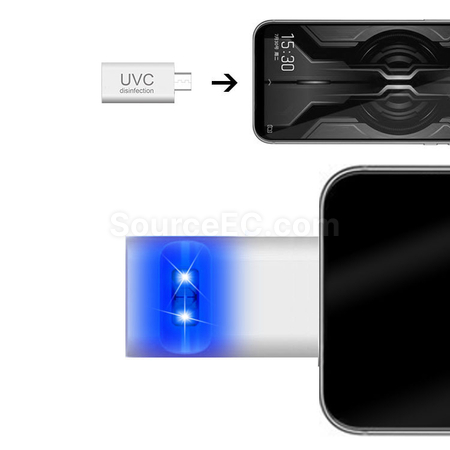 Customization Portable UVC Sterilizer Lamp for Phone Promotional Products
