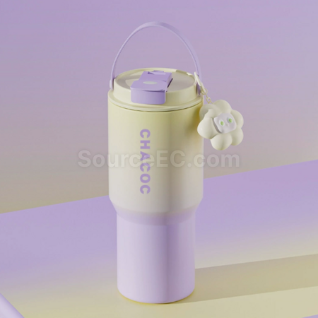 Customization Stainless steel insulated cup with straw Promotional Products