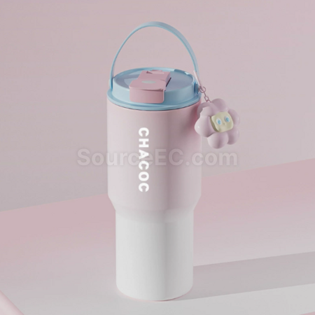 Customization Stainless steel insulated cup with straw Promotional Products