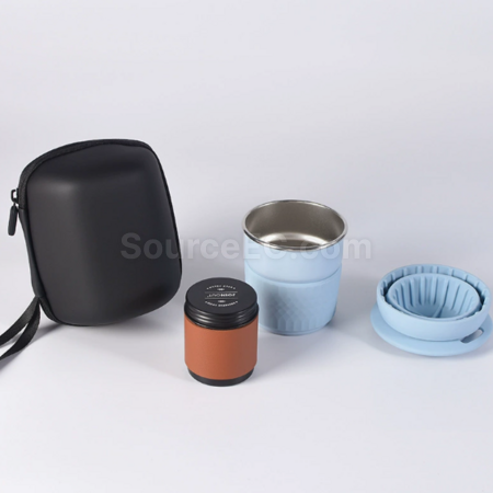 Customization Portable travel hand brewed coffee suit Promotional Products