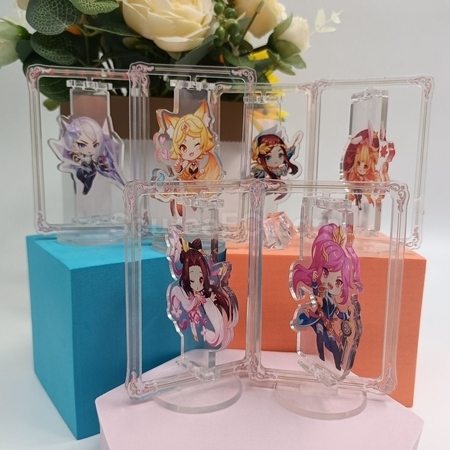 Customization Acrylic Rotating Card Stand Promotional Products