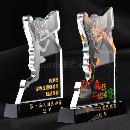Customization Basketball Crystal Seat Promotional Products