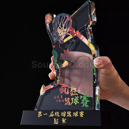 Customization Basketball Crystal Seat Promotional Products