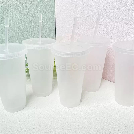 Customization PP Thick Straw Cup Promotional Products