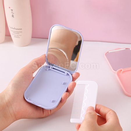 Customization Folding Mirror Comb Promotional Products