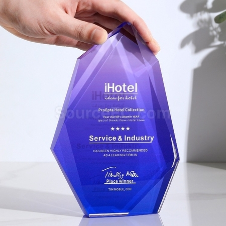 Customization Irregular Crystal Trophy Promotional Products