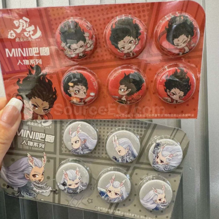 Customization Nezha badge Promotional Products