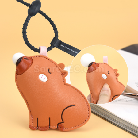 Customization PU animal decompression keychain pendant Promotional Products