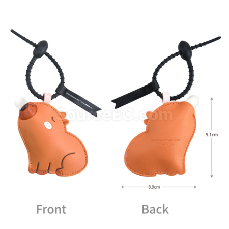 Customization PU animal decompression keychain pendant Promotional Products
