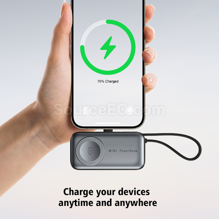 Customization Portable 3-in-1 Wireless Charging Power Bank Promotional Products