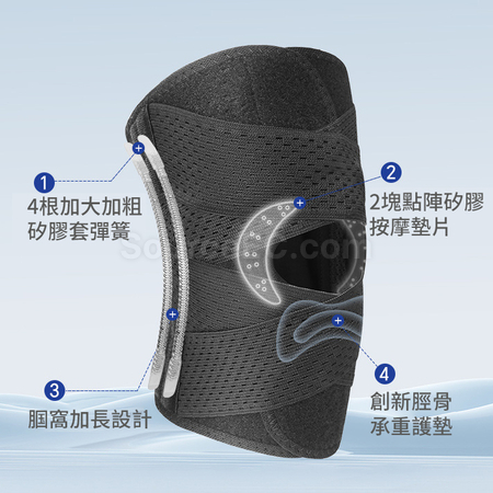 Customization Meniscus Knee Pads Silica Gel Kneepads Promotional Products