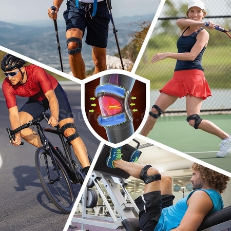 Customization Meniscus Knee Pads Silica Gel Kneepads Promotional Products