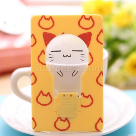 Customization Folding card LED night light Promotional Products