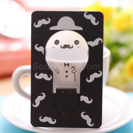 Customization Folding card LED night light Promotional Products