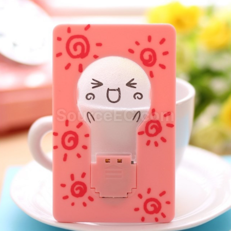 Customization Folding card LED night light Promotional Products