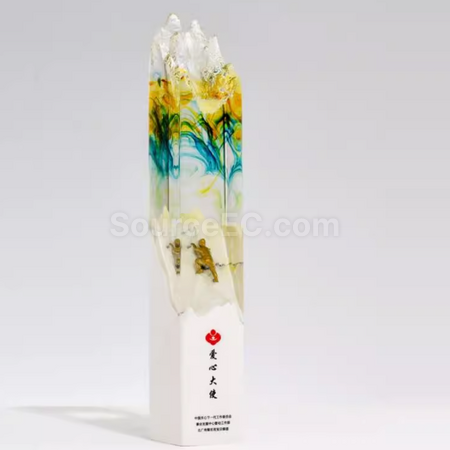 Customization Marble Crystal Trophy Promotional Products