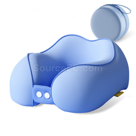 Customization Foldable Storage Memory Cotton Neck Pillow Promotional Products