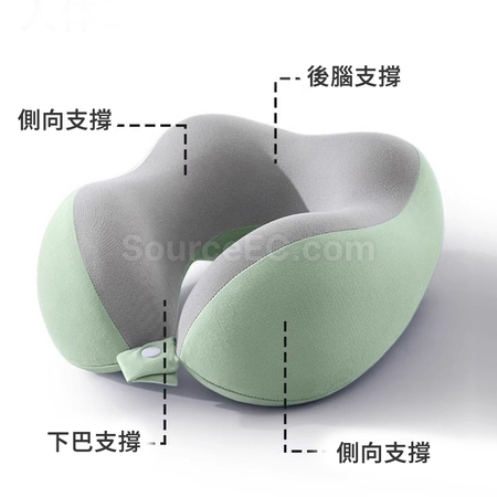 Customization Foldable Storage Memory Cotton Neck Pillow Promotional Products
