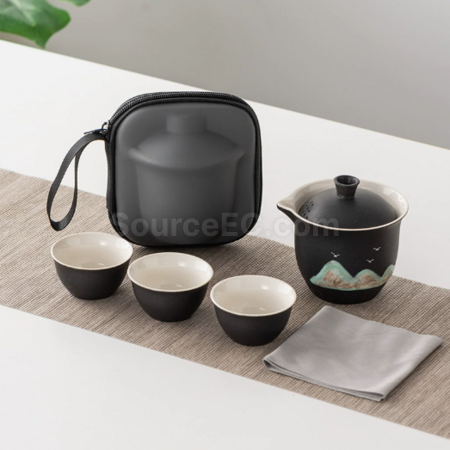 Customization Business Gift Travel Tea Set Promotional Products