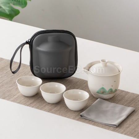 Customization Business Gift Travel Tea Set Promotional Products
