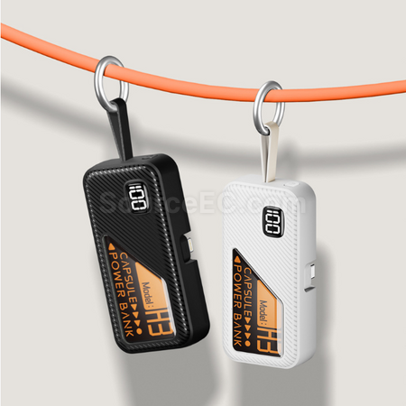 Customization Keychain Plug Capsule Power Bank Promotional Products