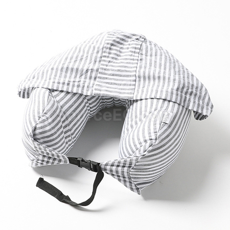 Customization U Shape Travel Neck Pillow with Hat Promotional Products